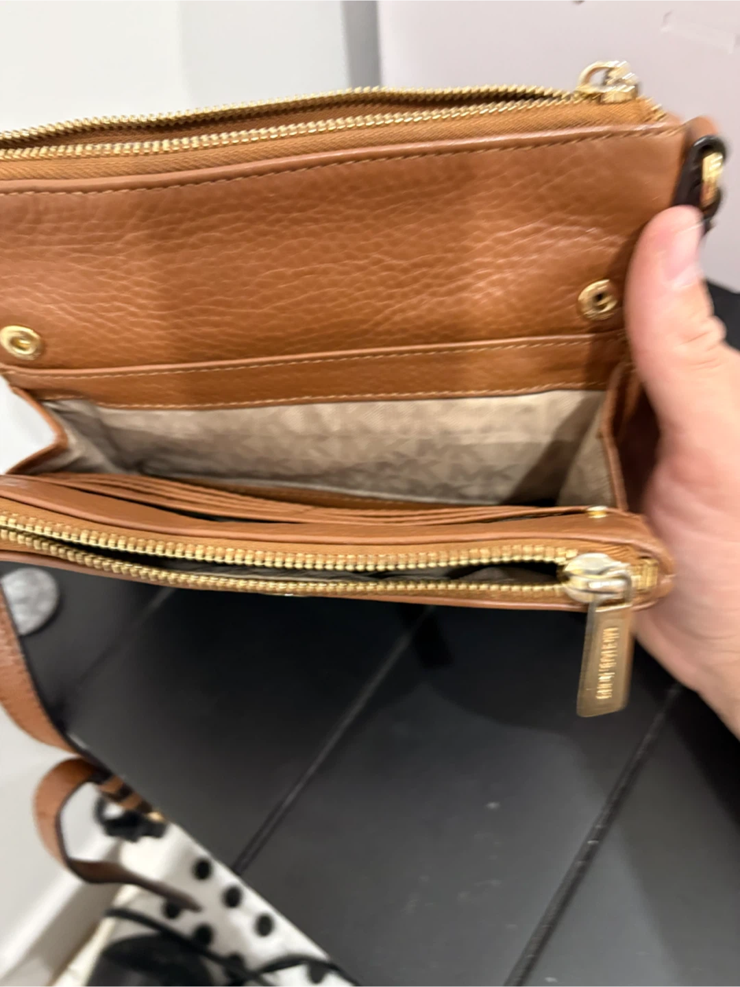 Michael Kors Brown Leather Crossbody Bag - photo 2