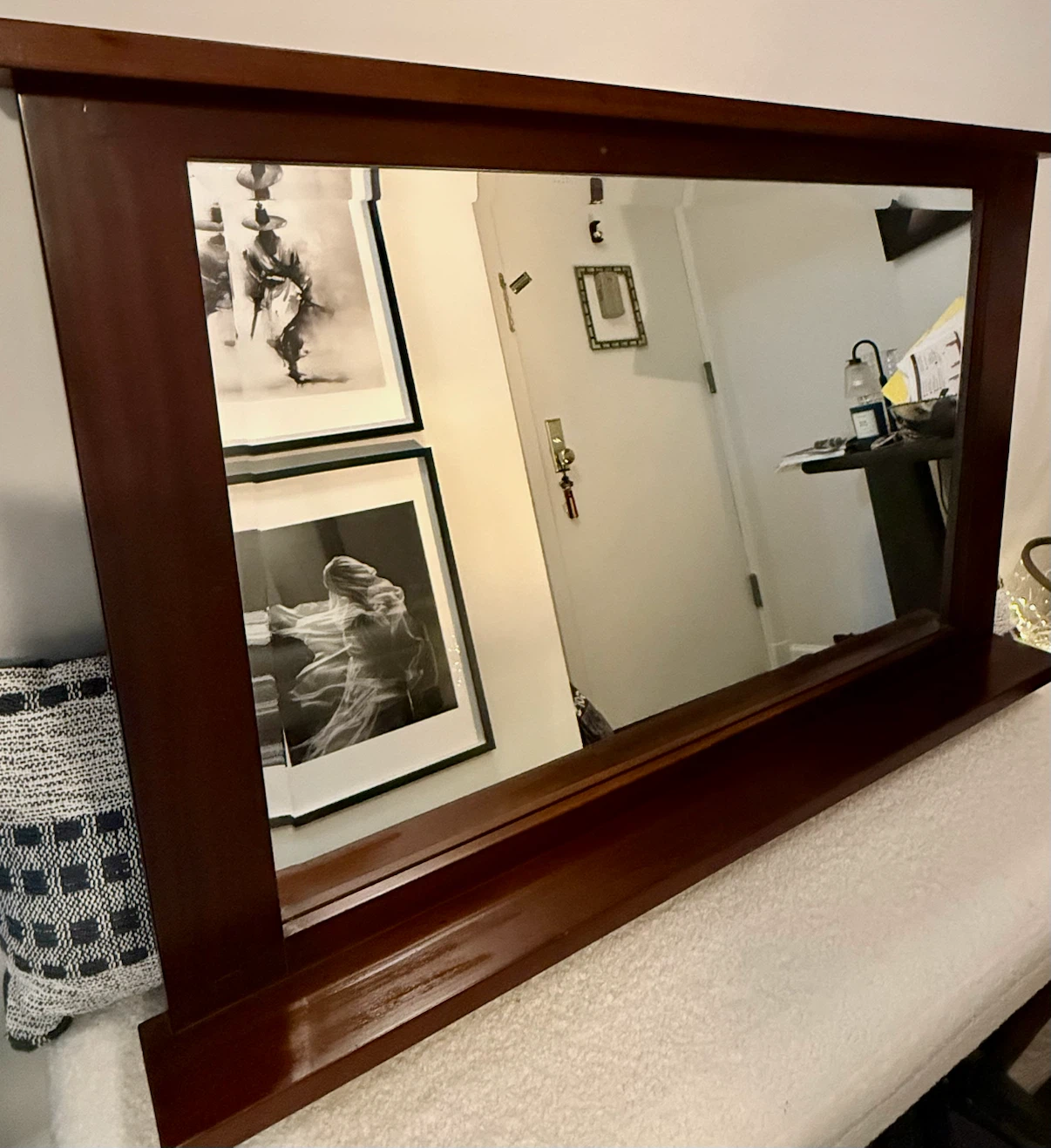 Crate & Barrel Pasadena Wall Mirror - photo 3