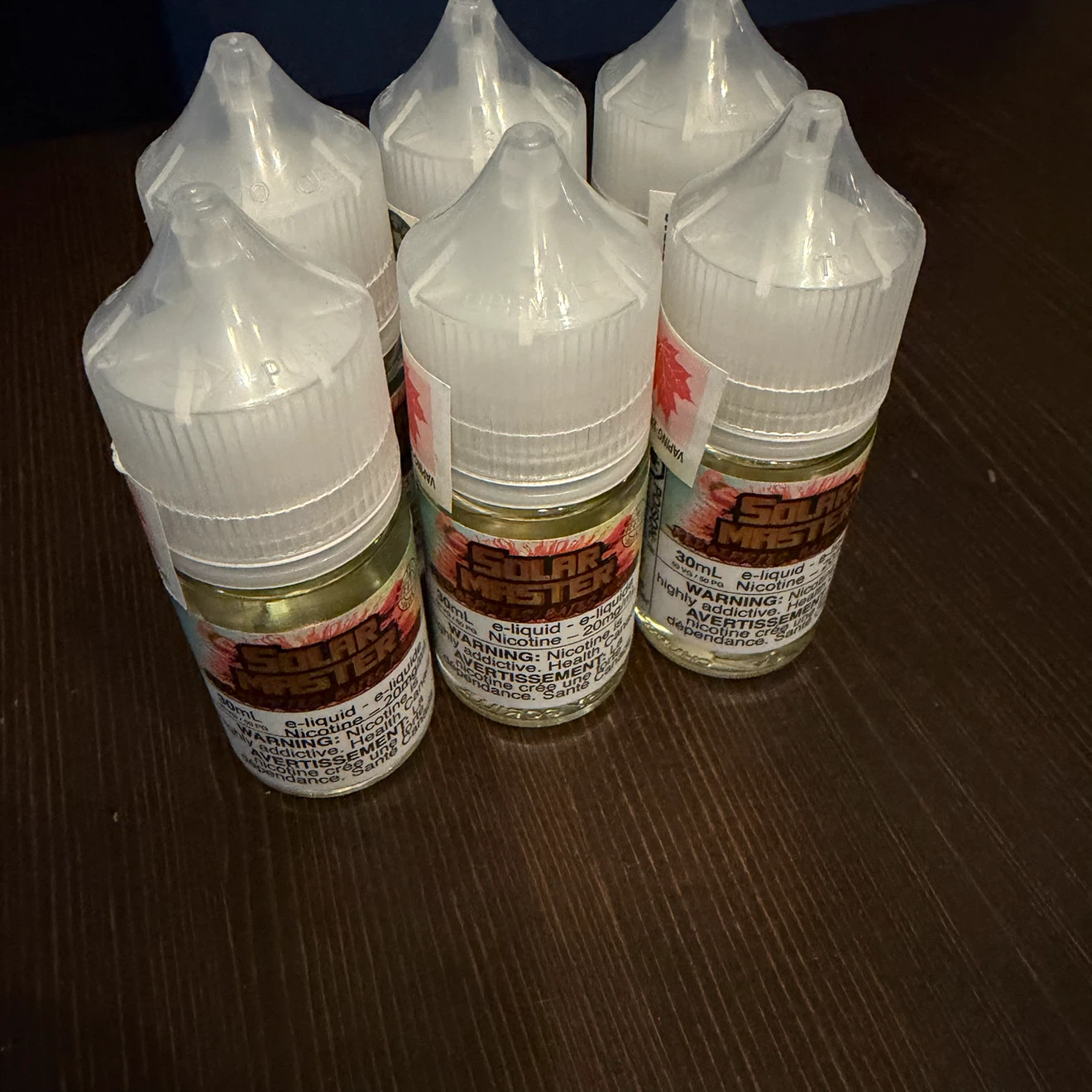 Vape Juice 20mg/mL. 30mL each - 6 bottles - photo 4