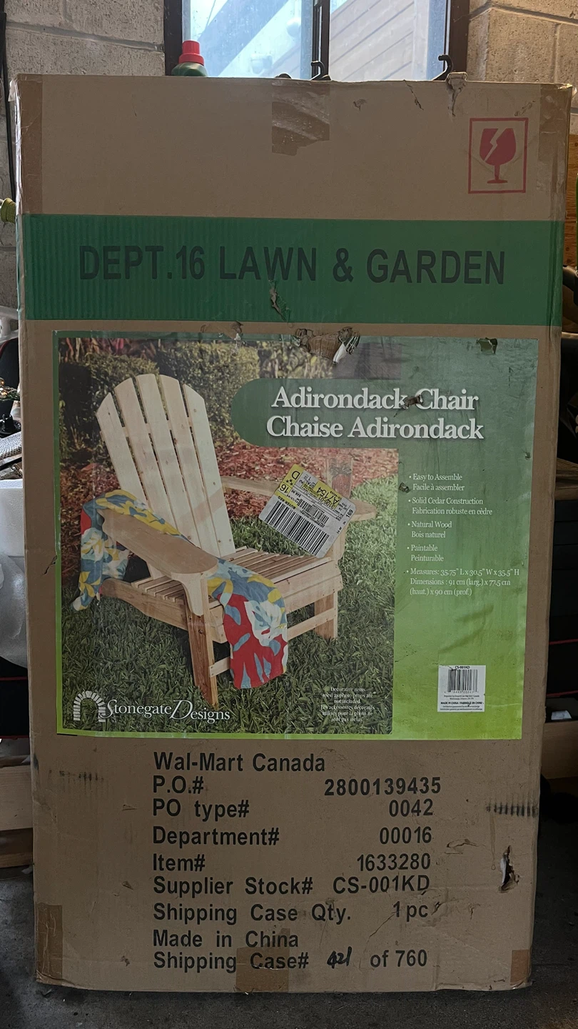 Stonegate Designs Adirondack Chair