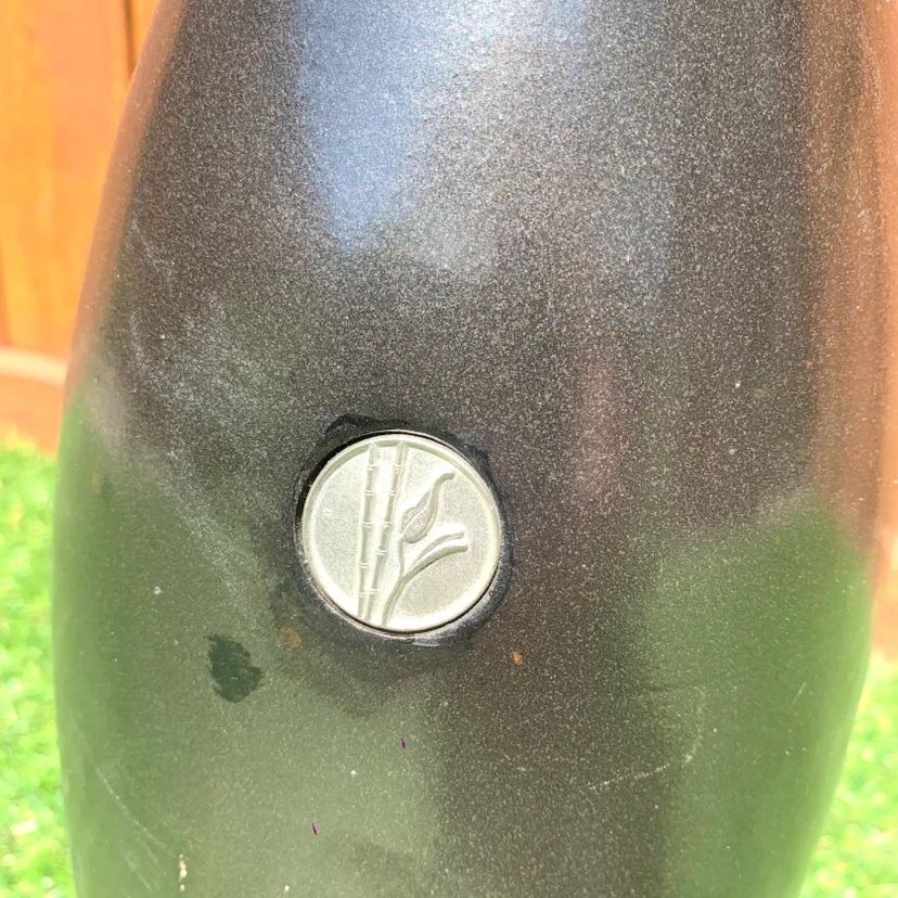 Ceramic Floor Vase Black Decorative Home Decor Tall Accent Vase - photo 2