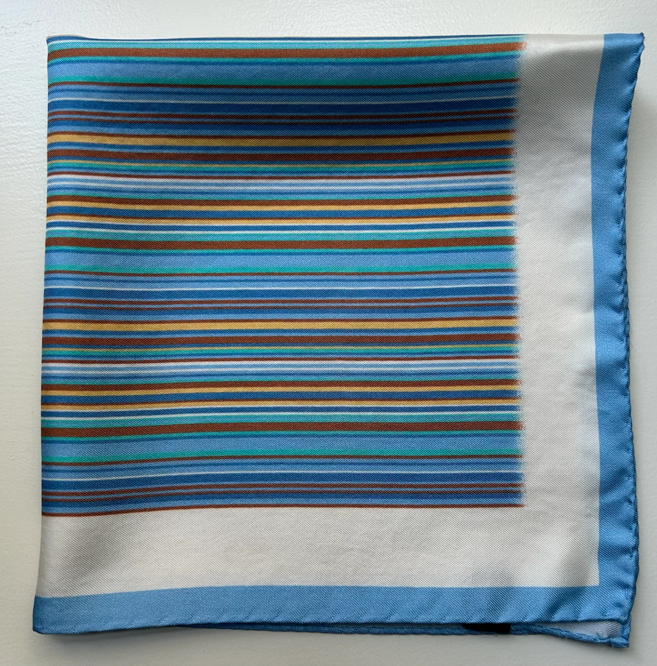 Barneys New York Striped Silk Scarf - photo 4