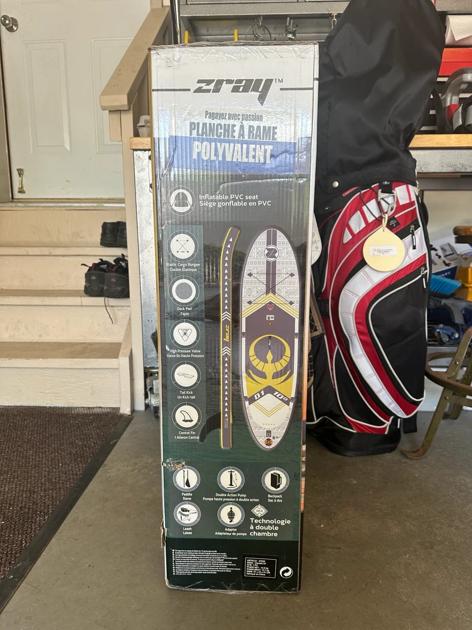 Zray Dual D1 Inflatable Stand Up Paddleboard - photo 2