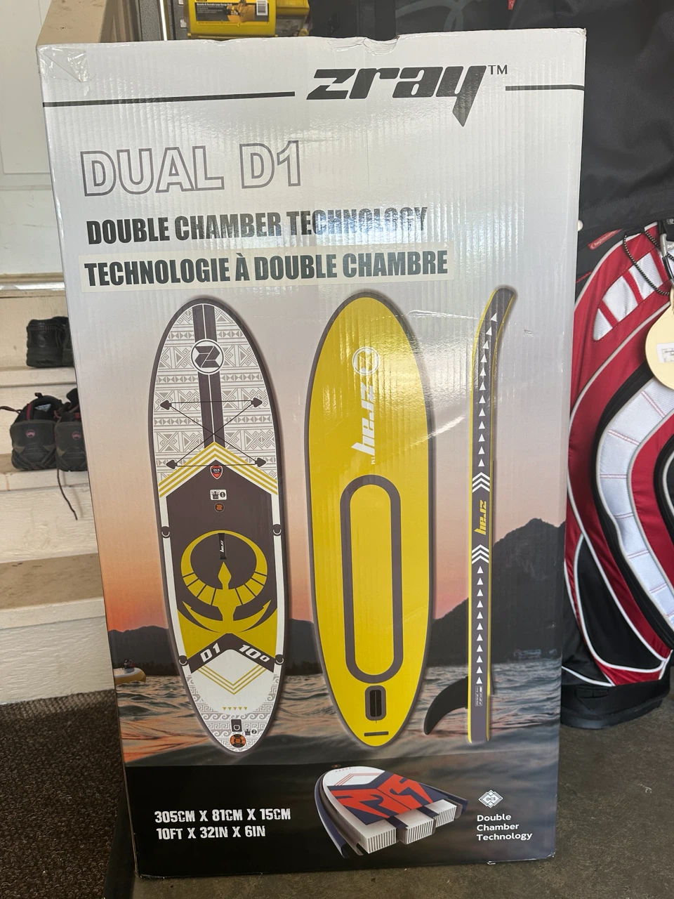 Zray Dual D1 Inflatable Stand Up Paddleboard - photo 3