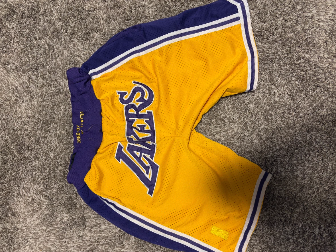 Los Angeles Lakers "Just Don" Basketball Shorts
