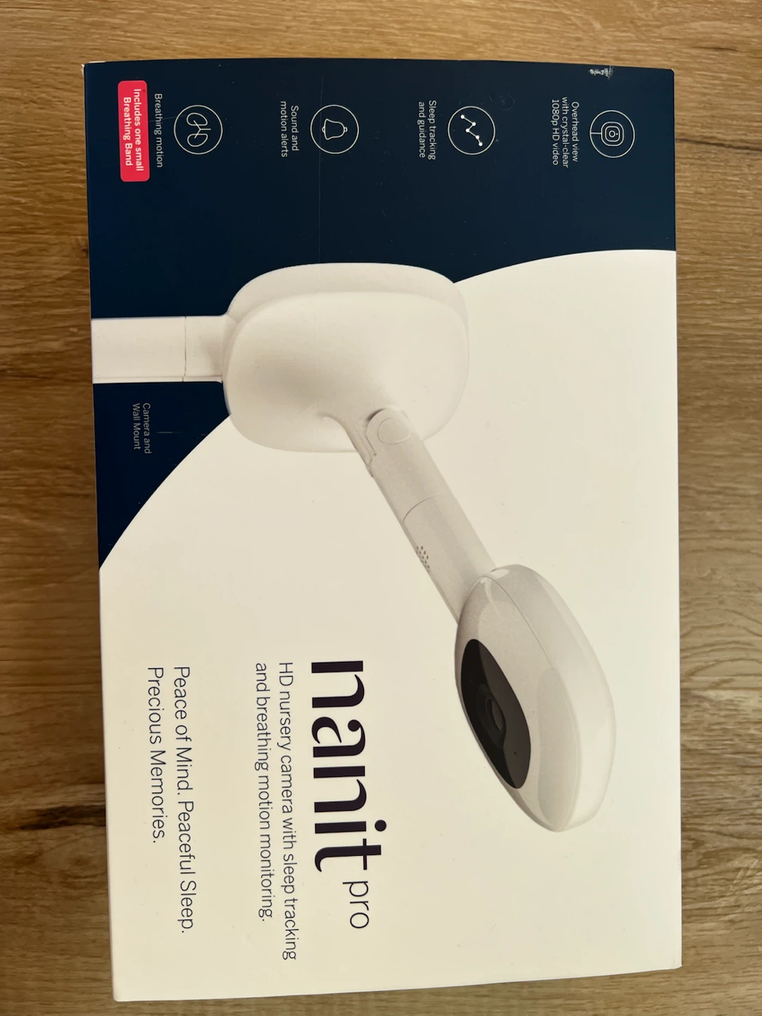 Nanit pro camera and wall mount