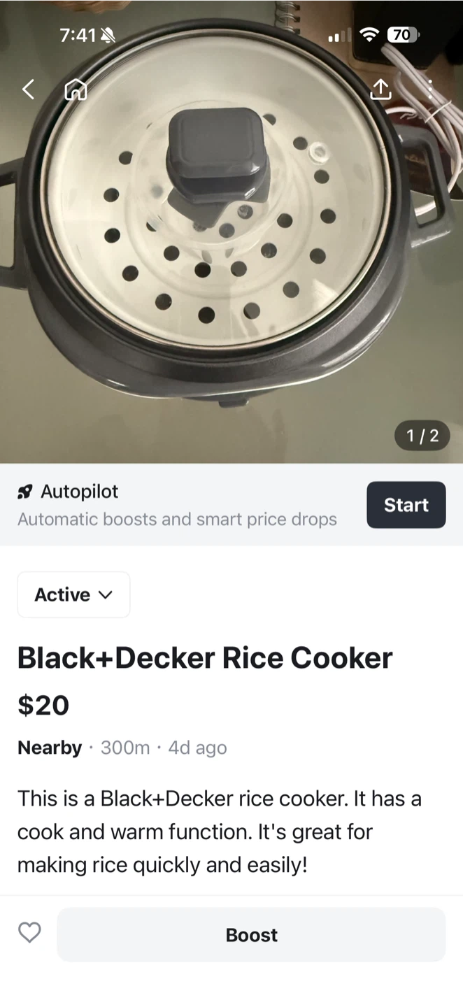 Black+Decker Rice Cooker - photo 2