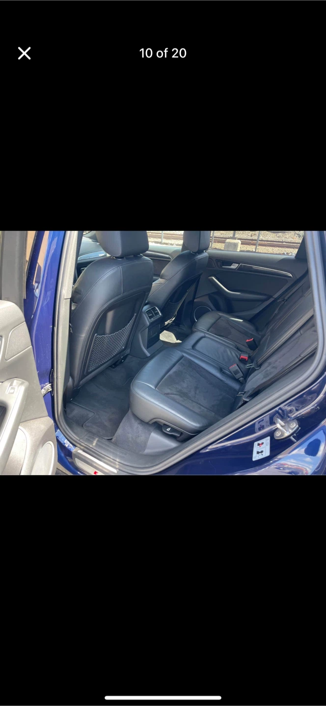 Blue Audi SQ5 SUV - photo 5