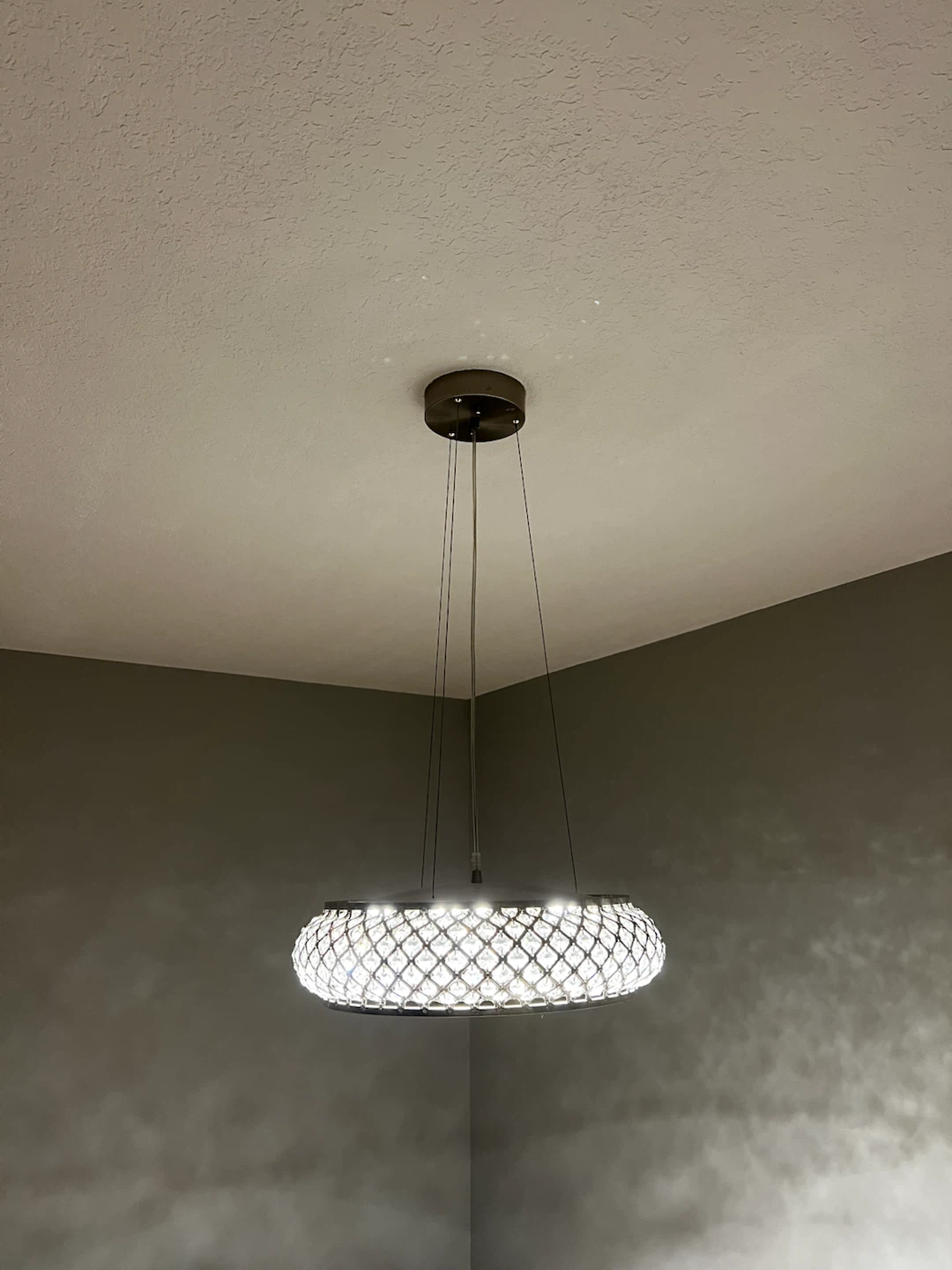 Crystal Chandelier Pendant Light Fixture