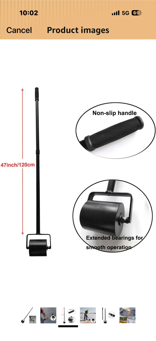 Roofing Seam Roller Tool - photo 4