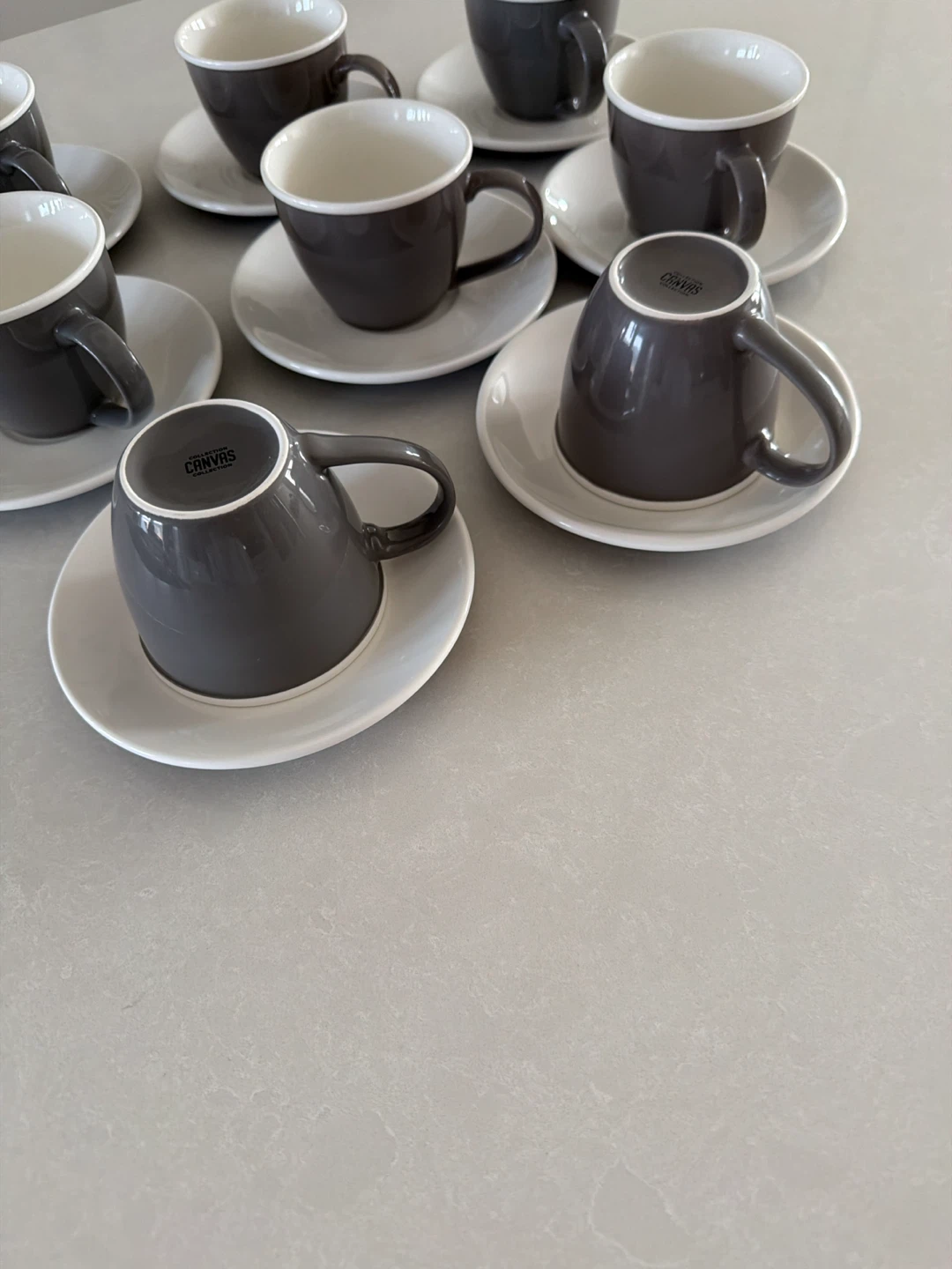 Canvas Collection Coffee Cups and Saucers - Set of 8 - photo 4