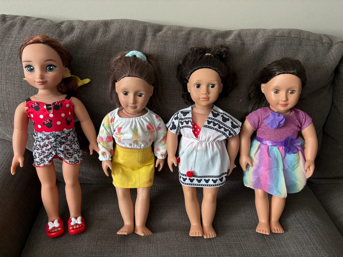 Our Generation Doll Collection (4 Dolls)