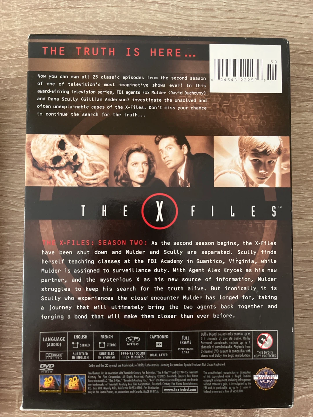 The X Files Season One and Two + Fight The Future - photo 3
