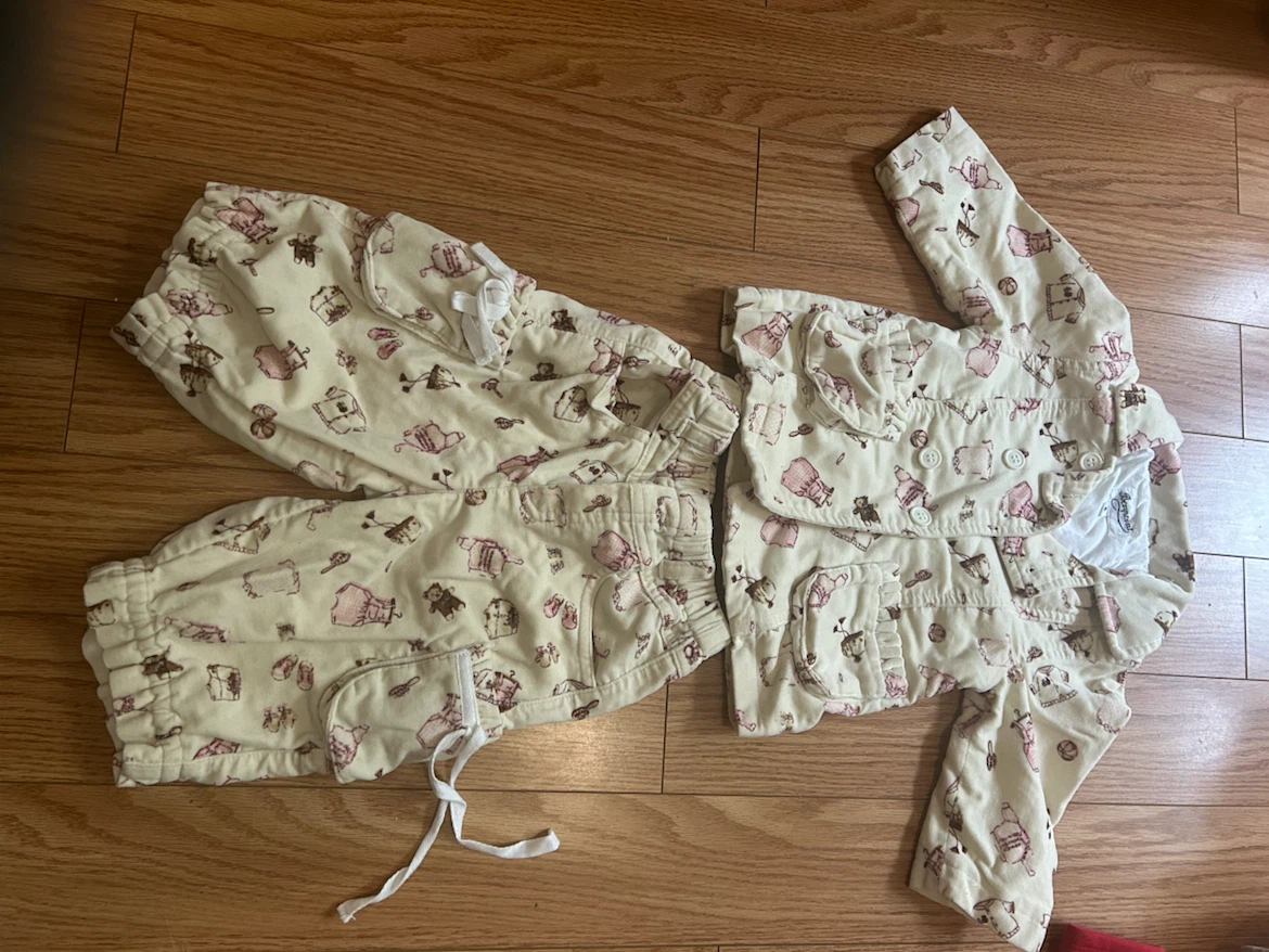 Baby Girls Fleece outfit Sets bundle 12-24 month - photo 4