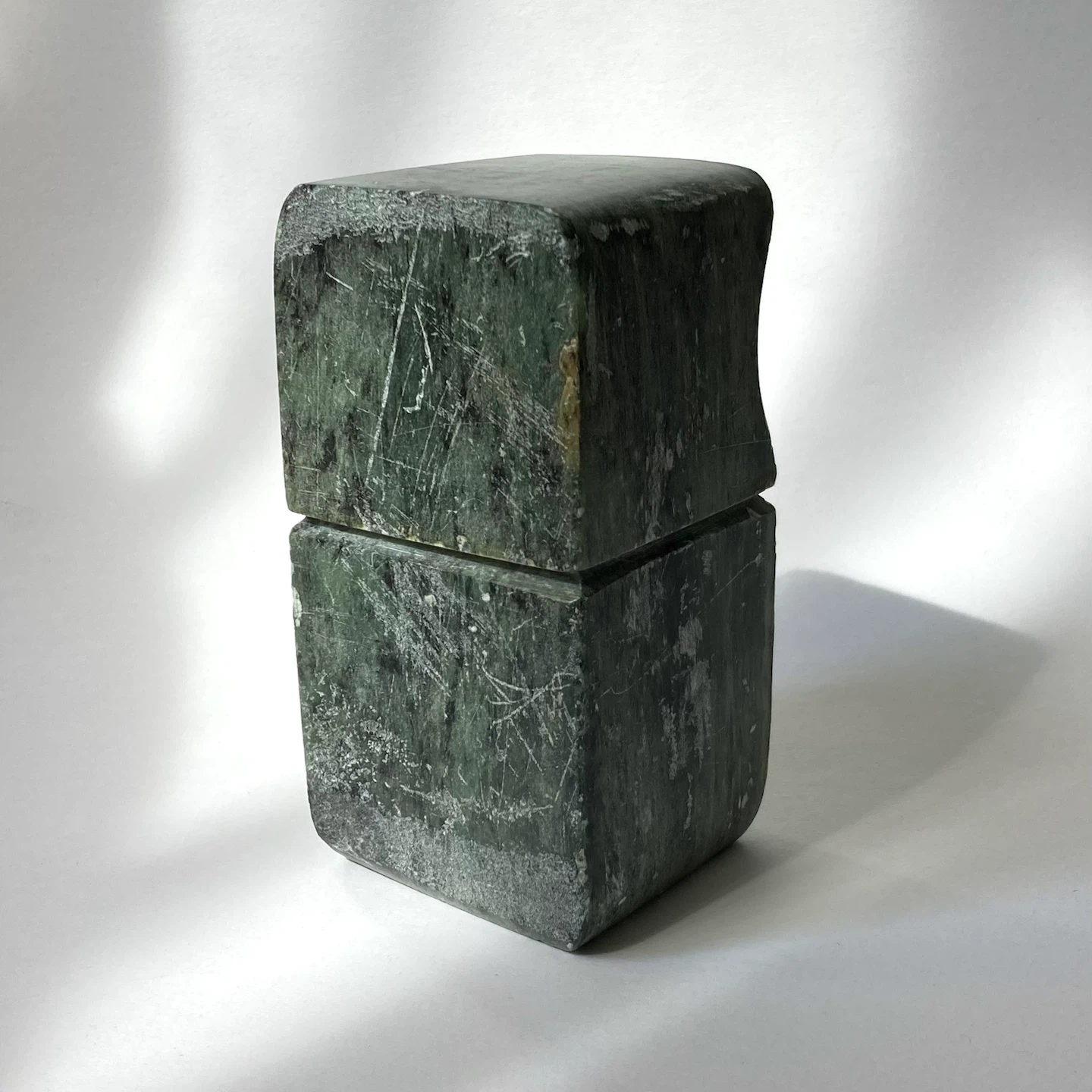 Vintage MCM Canadian Soapstone Owl Sculpture by DIMU - photo 4