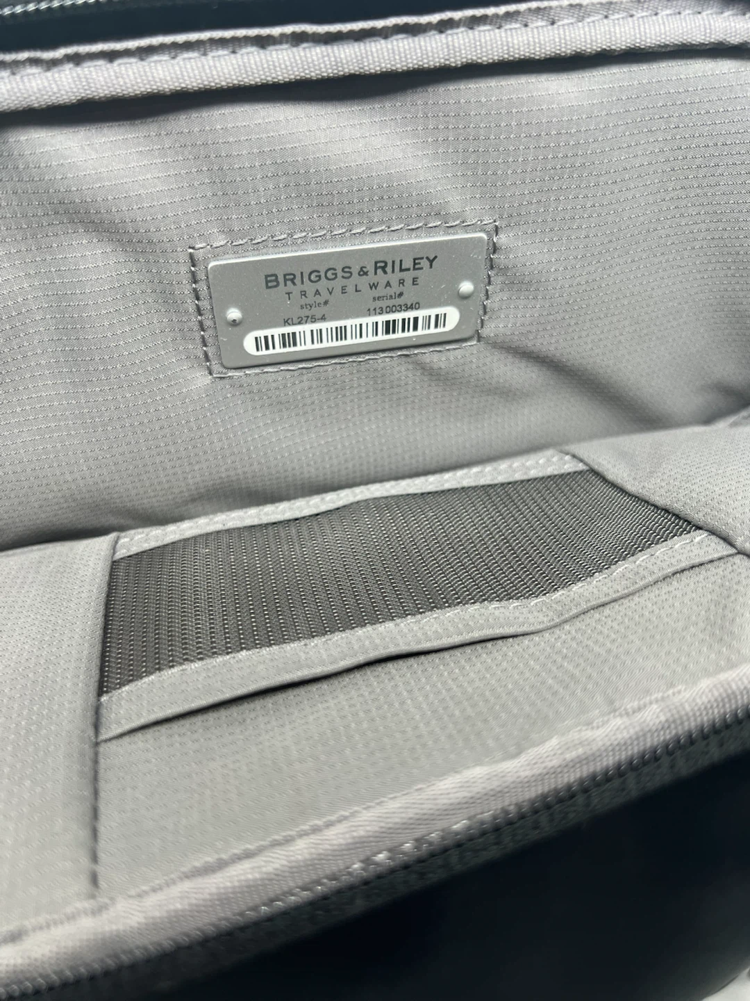 Briggs & Riley Black Leather Backpack - photo 4