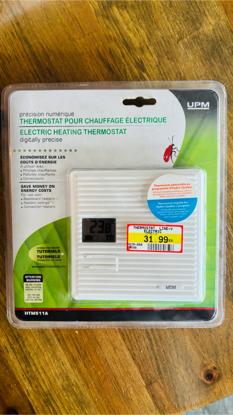 *Brand New* Digital Thermostat for Electric Baseboard Heater