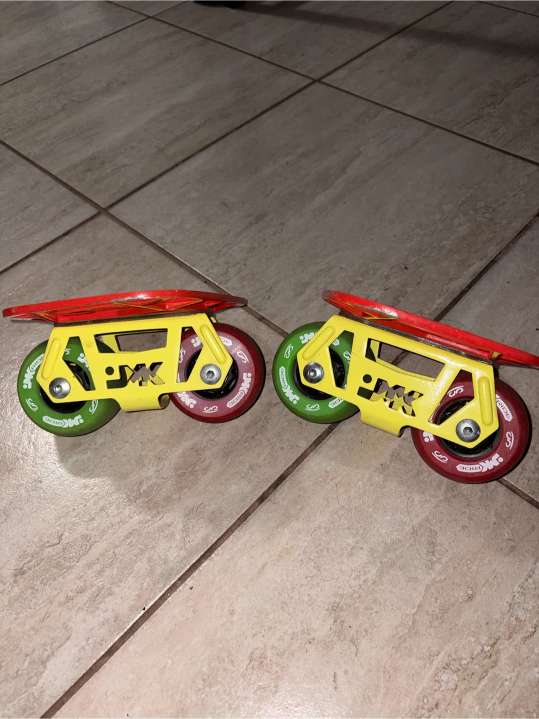 JMK Skates Yellow Inline Skates