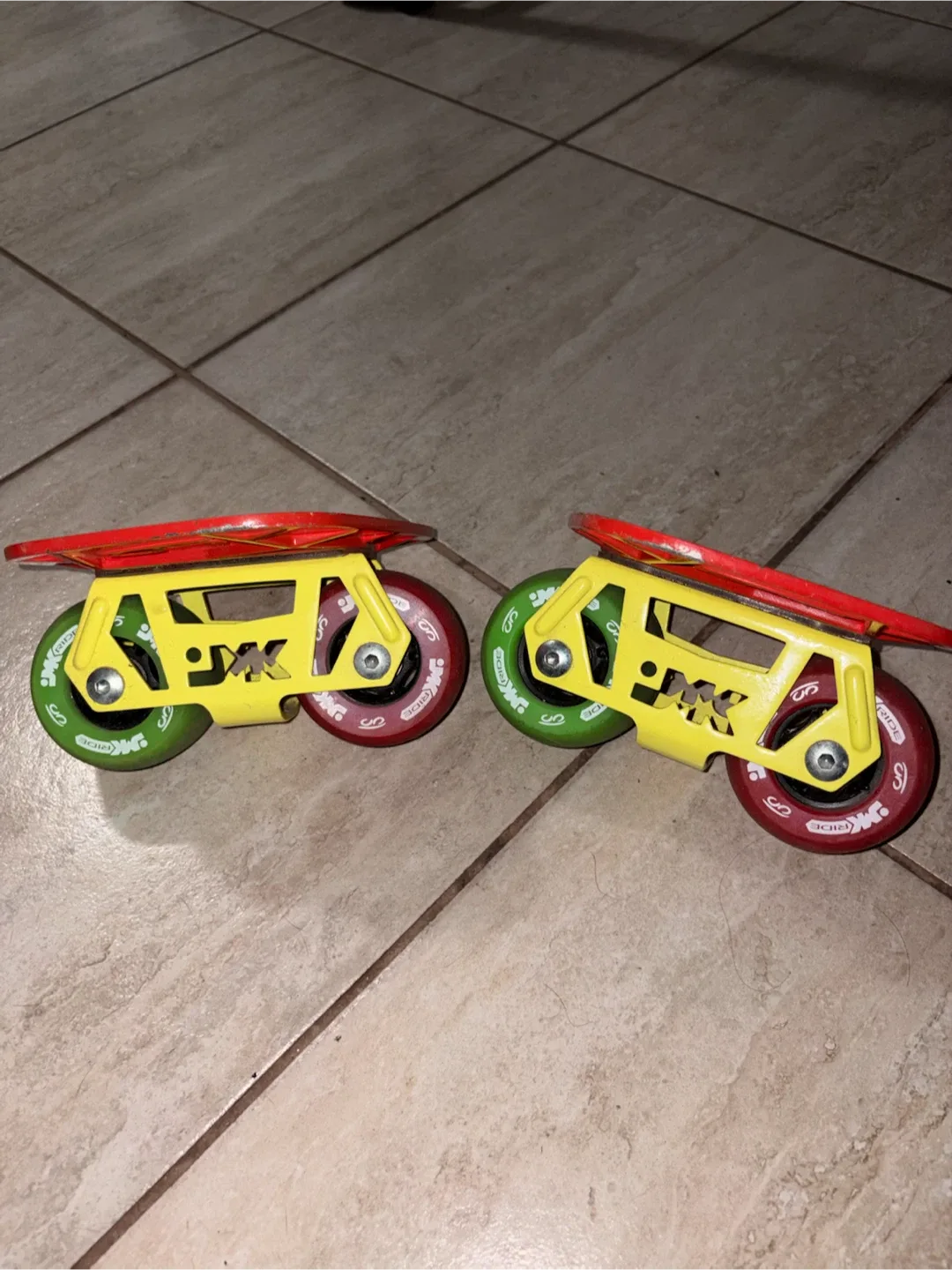 JMK Skates Yellow Inline Skates