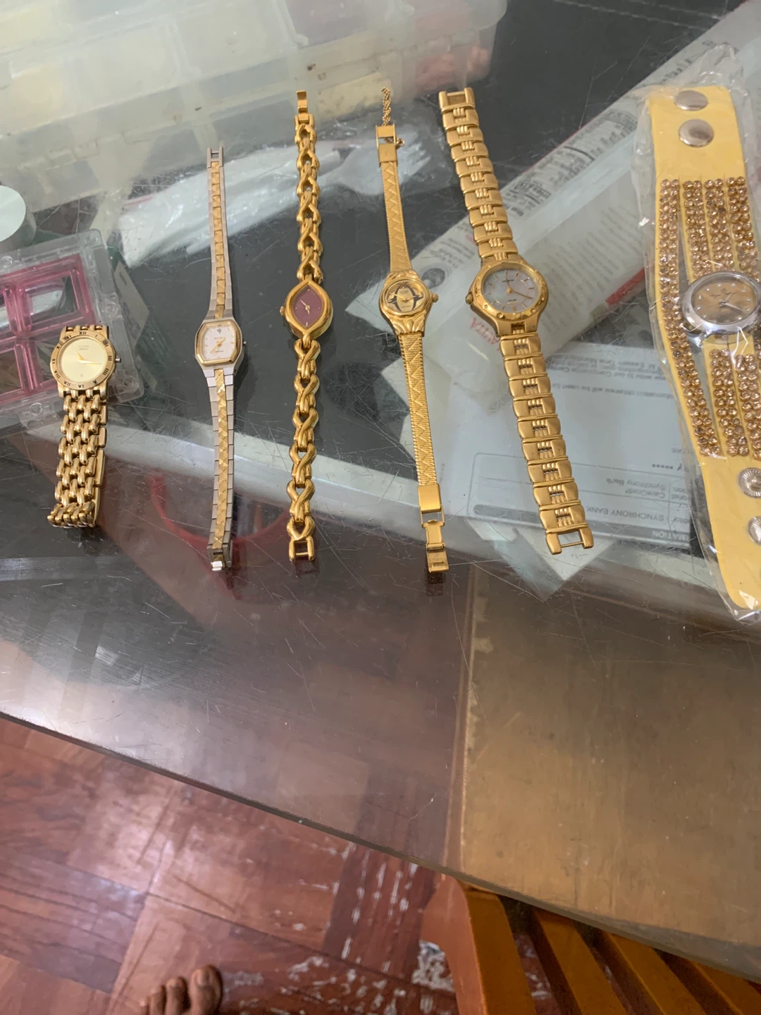 Assorted Women's Gold Tone Watches