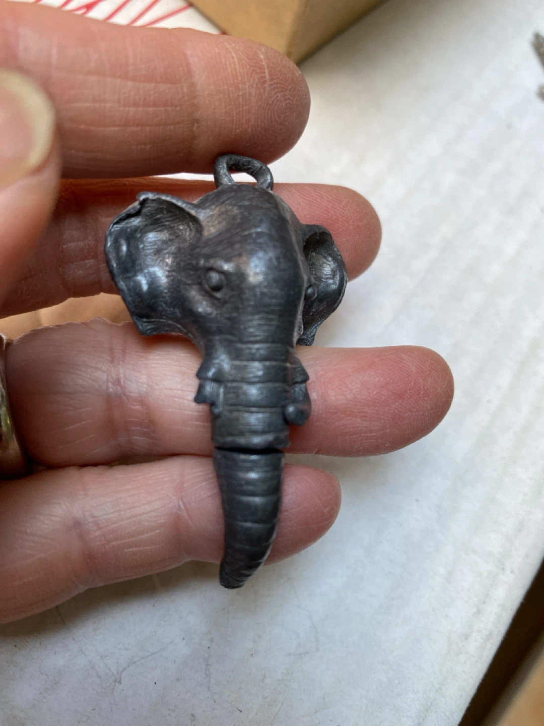 Vintage Elephant Head Roach Clip - photo 2