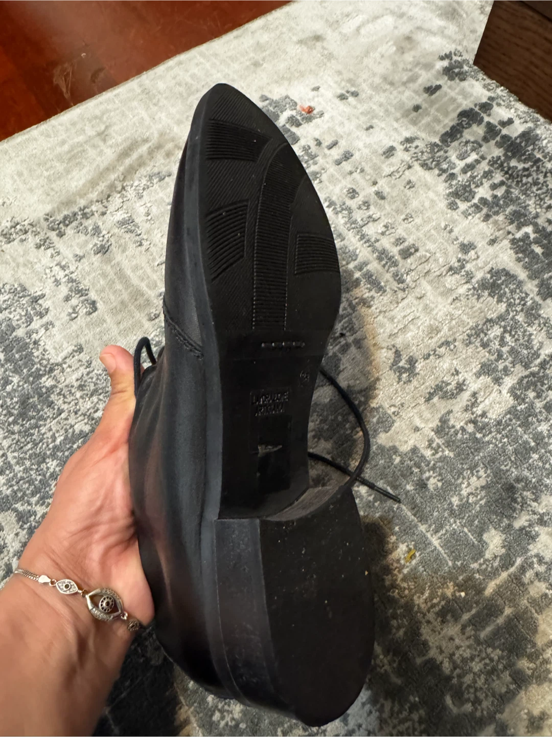 Black Leather Ankle Boots( women) - photo 4