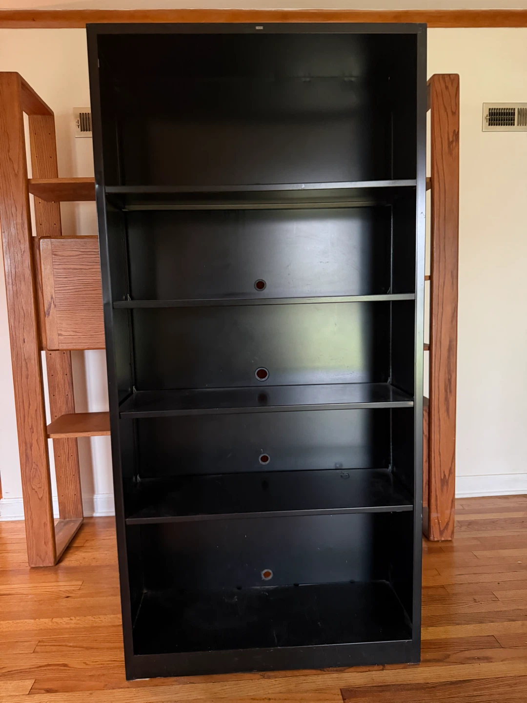 Black Metal Bookshelf