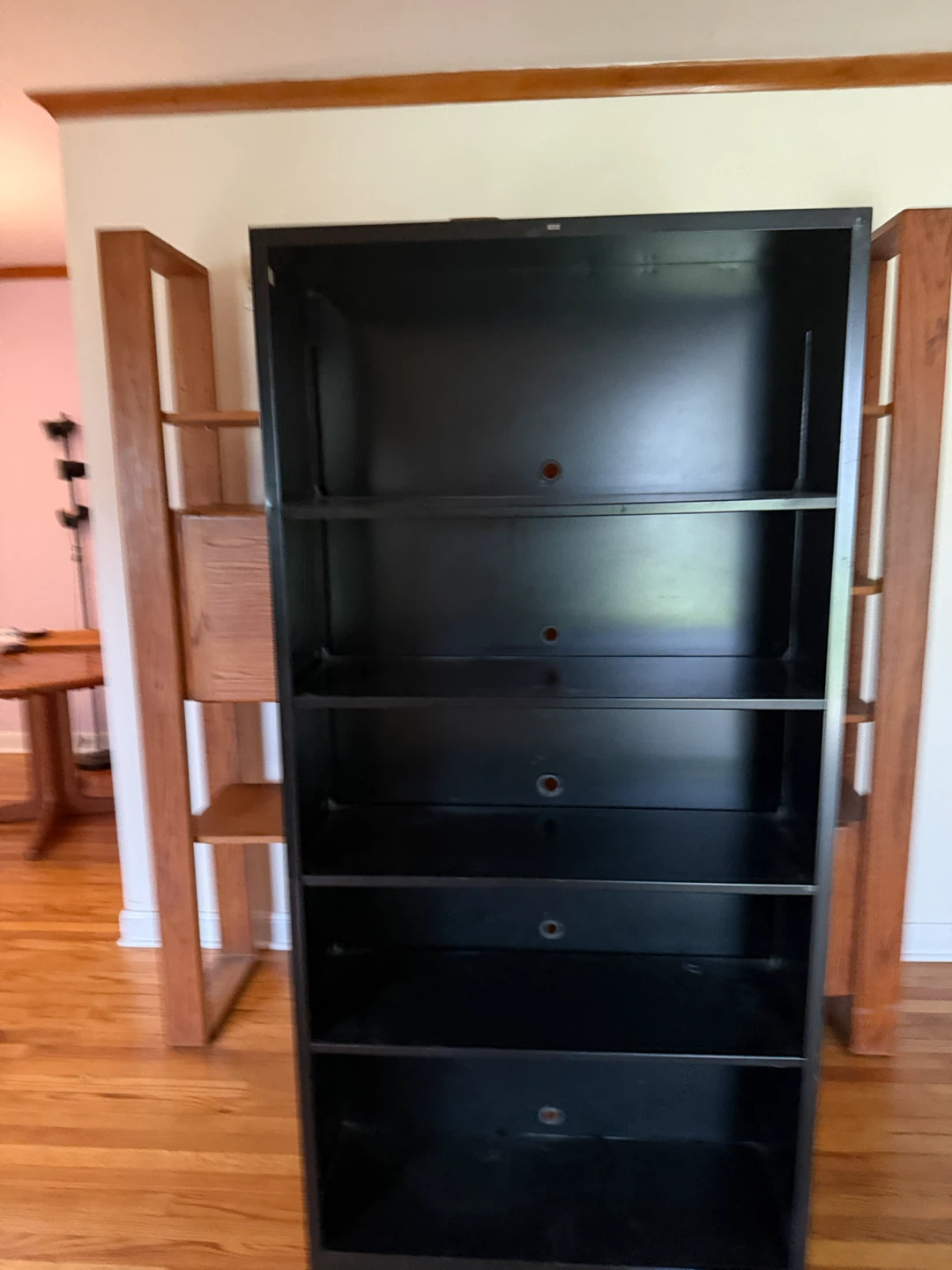 Black Metal Bookshelf - photo 3