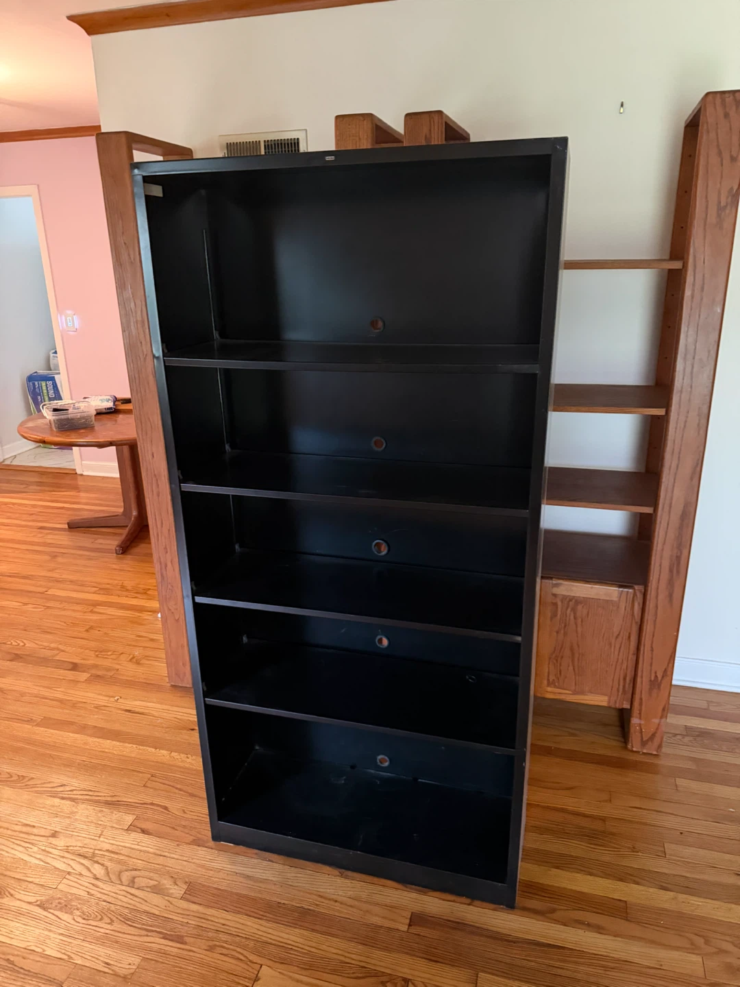 Black Metal Bookshelf - photo 5