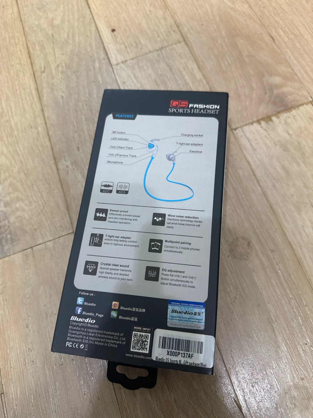 Bluedio Q5 Fashion Sports Headset - photo 2