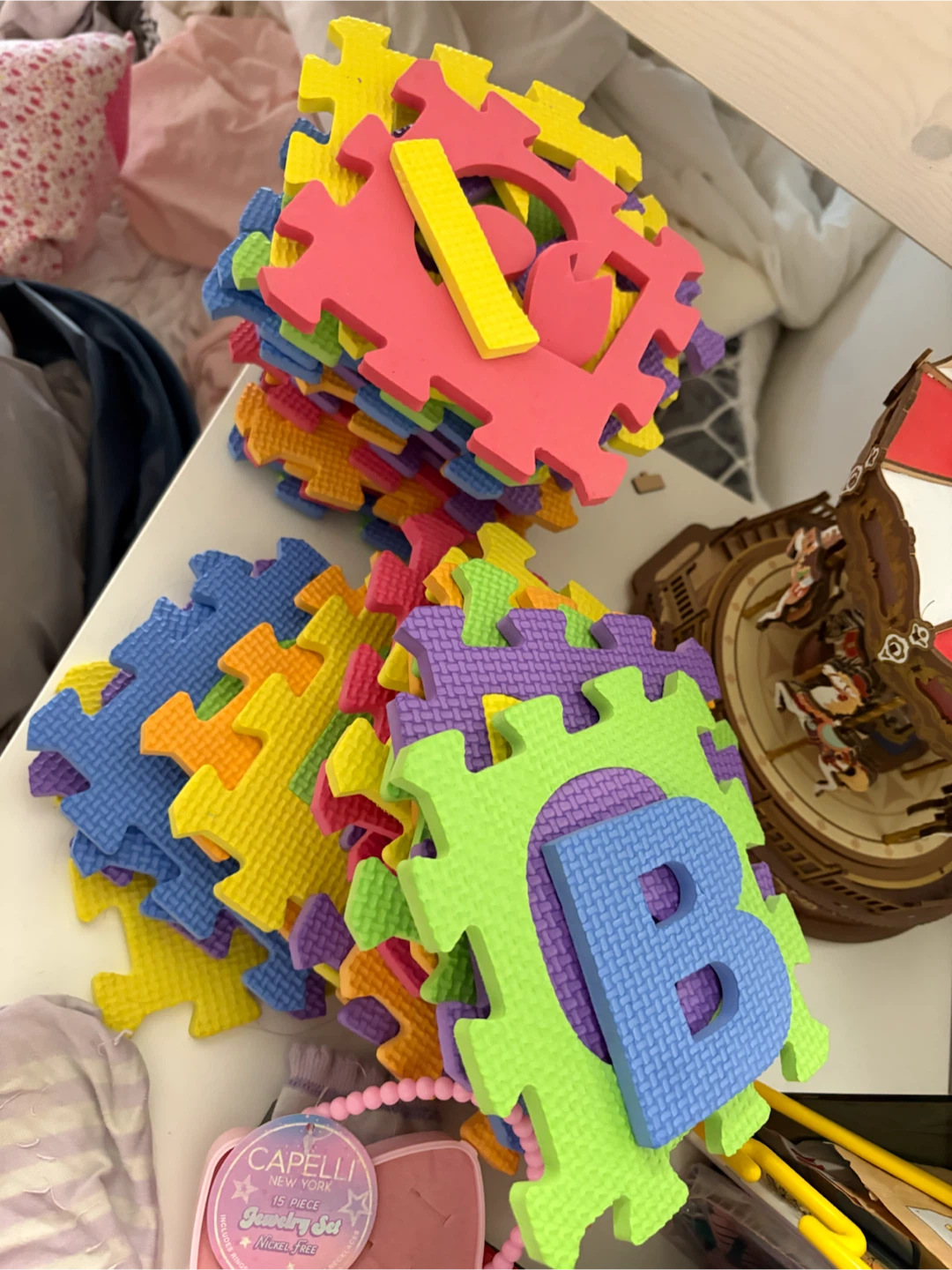 Foam Alphabet Puzzle Tiles