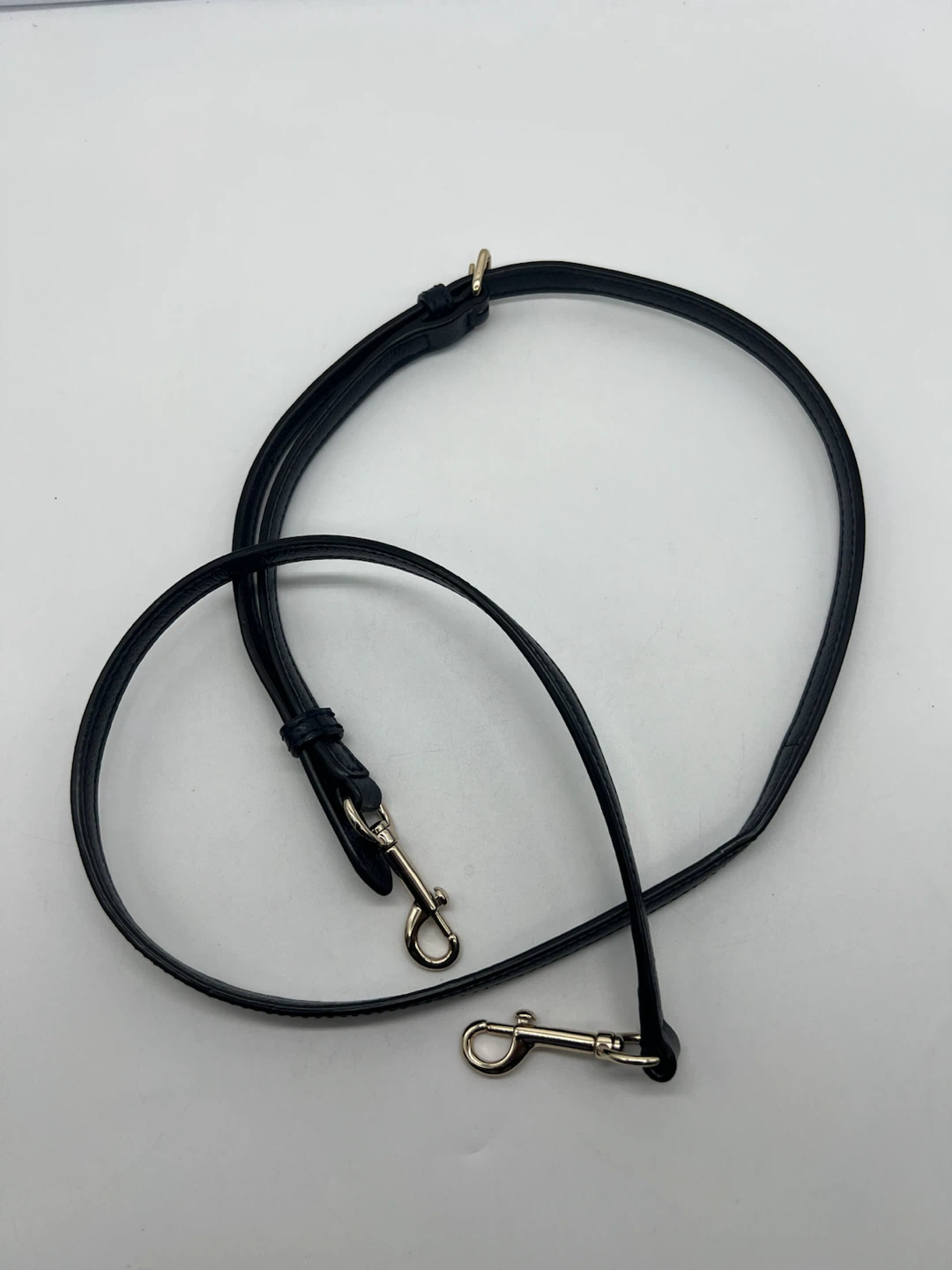 New Coach Dark Blue Leather Bag Replacement Strap