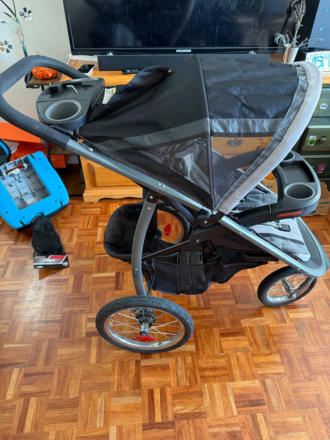 Graco Jogging Stroller with Rain Cover - photo 4