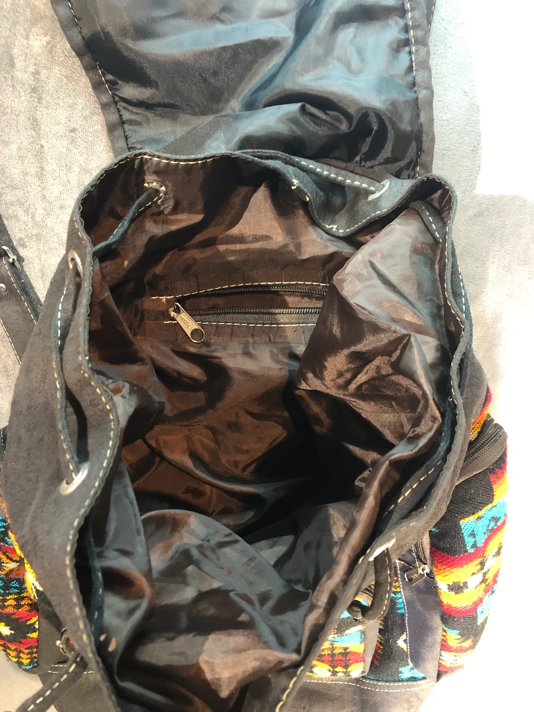 Boho Backack with Zipper Side Bags - photo 3