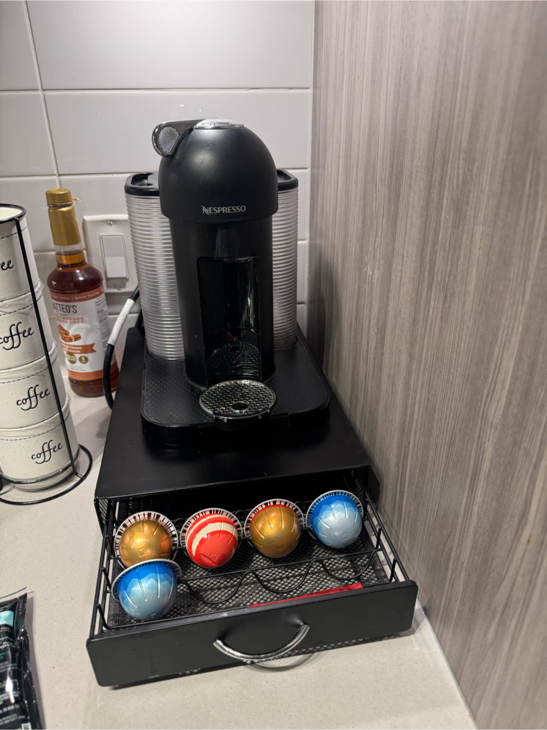 Nespresso Vertuo Coffee and Espresso Machine by Breville - Black - photo 4