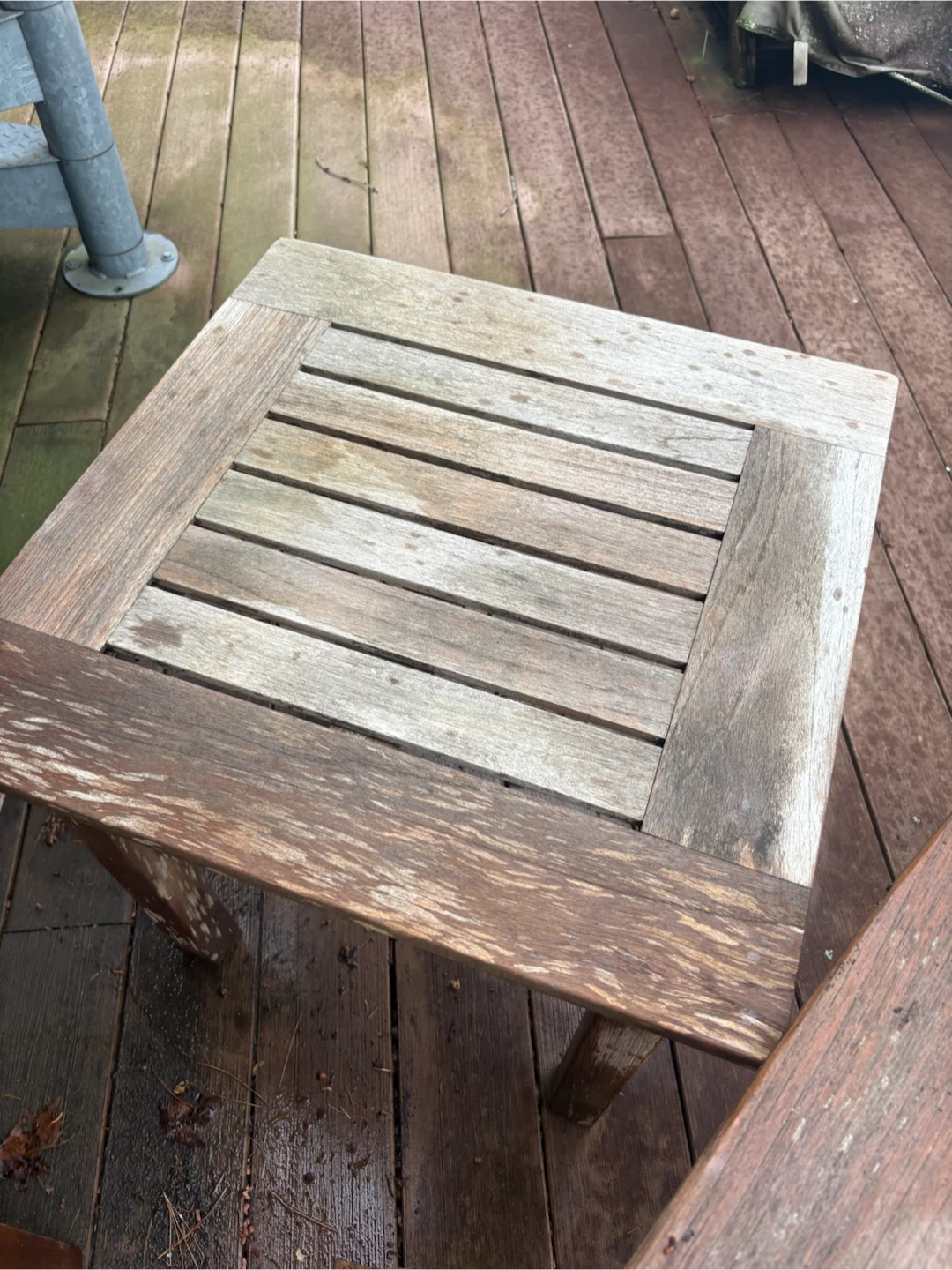 Wooden Adirondack Chair and Ottoman Set - photo 5