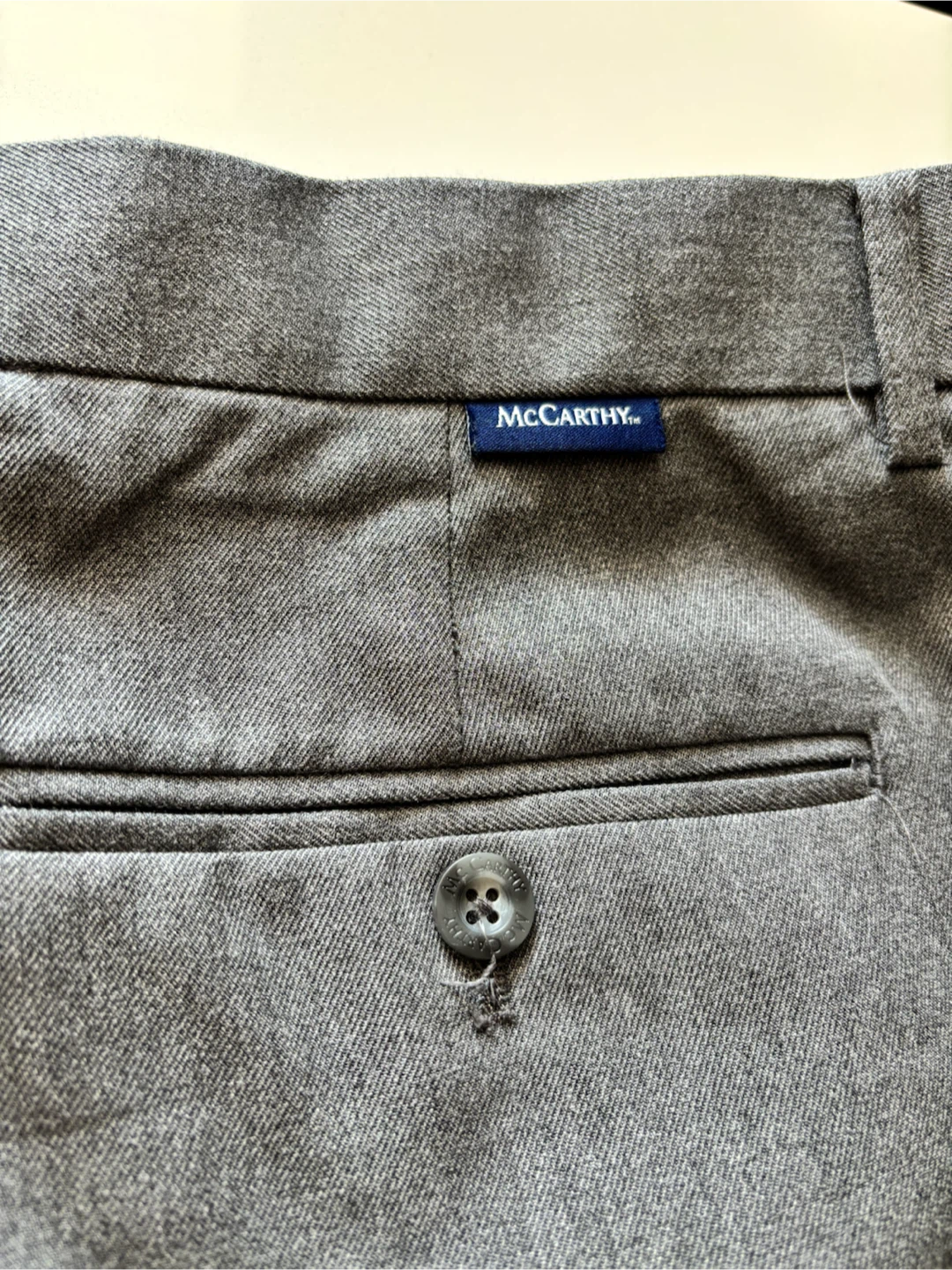 McCarthy Grey Pants Size 36 - photo 4