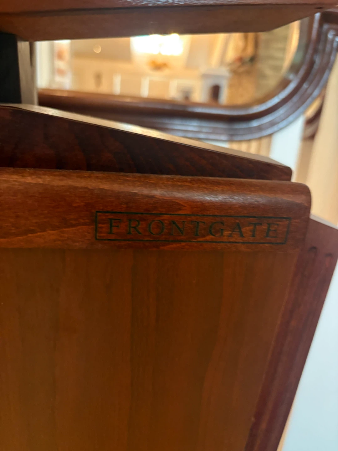 Frontgate Wooden Trouser Press - photo 2