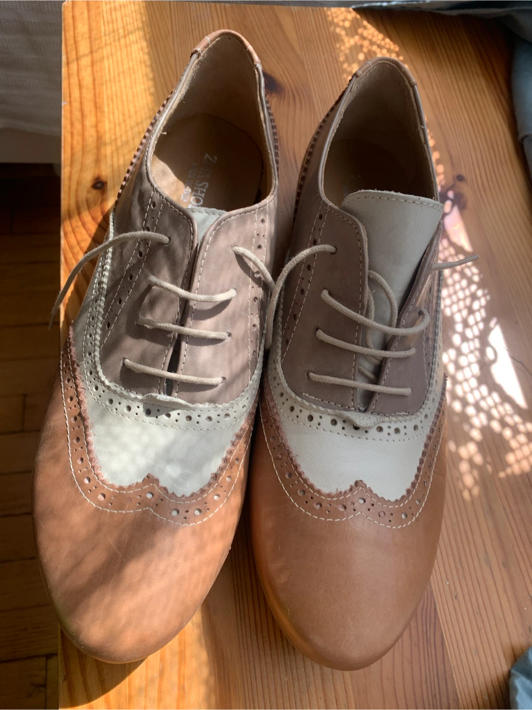 Zeta Shoes Wingtip Brogue Shoes