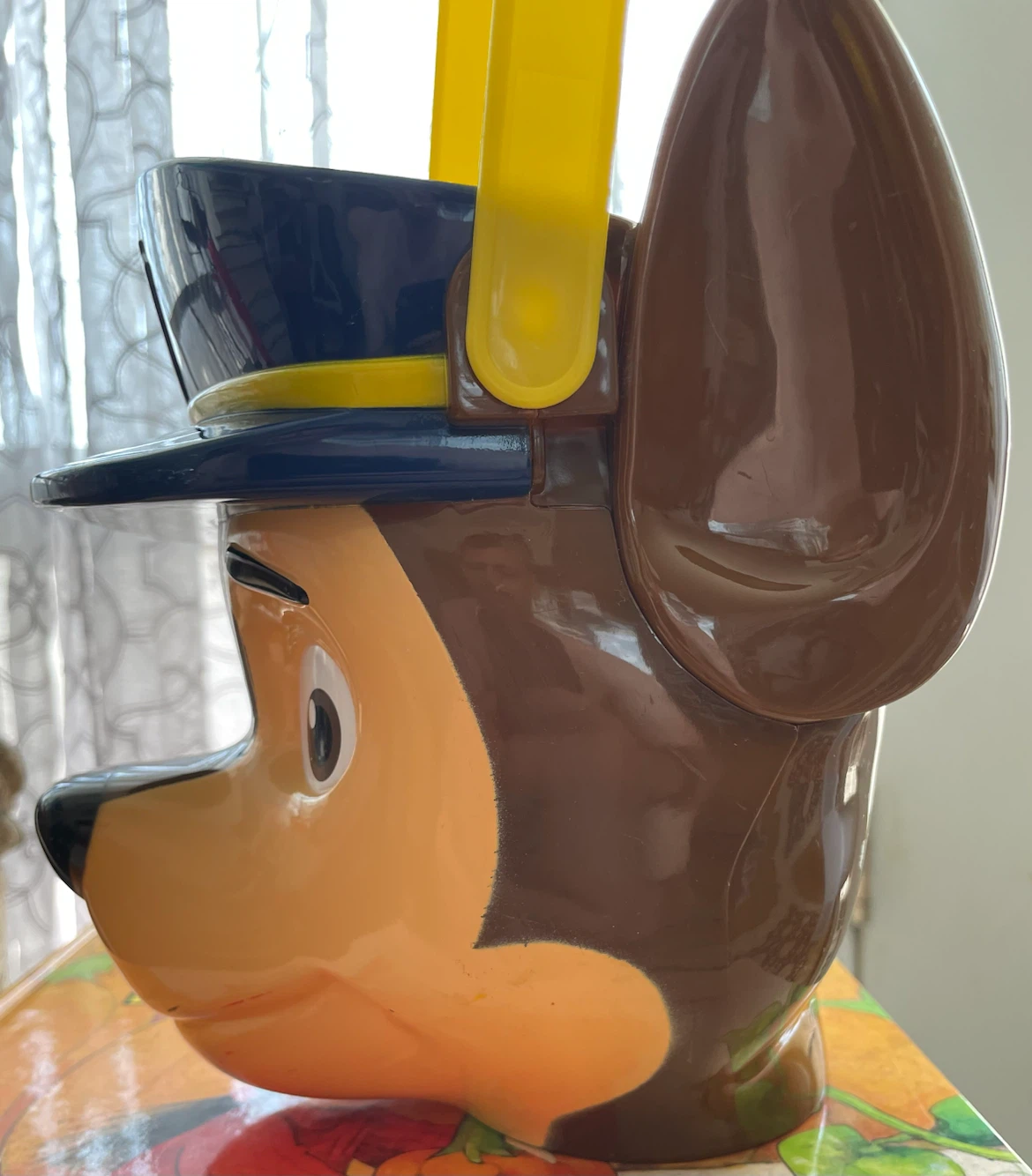 Paw Patrol Chase Dog Head Toy Bucket - photo 2