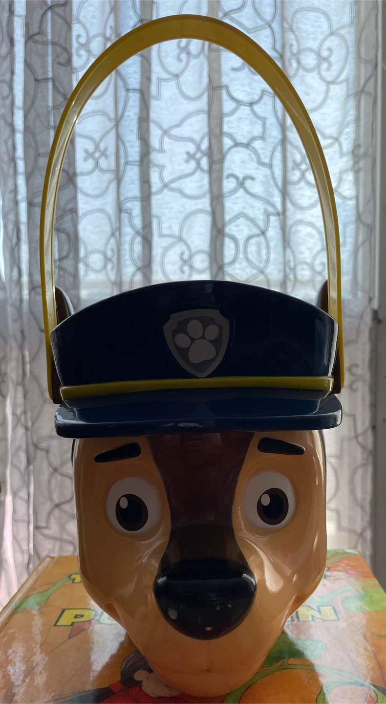 Paw Patrol Chase Dog Head Toy Bucket - photo 5