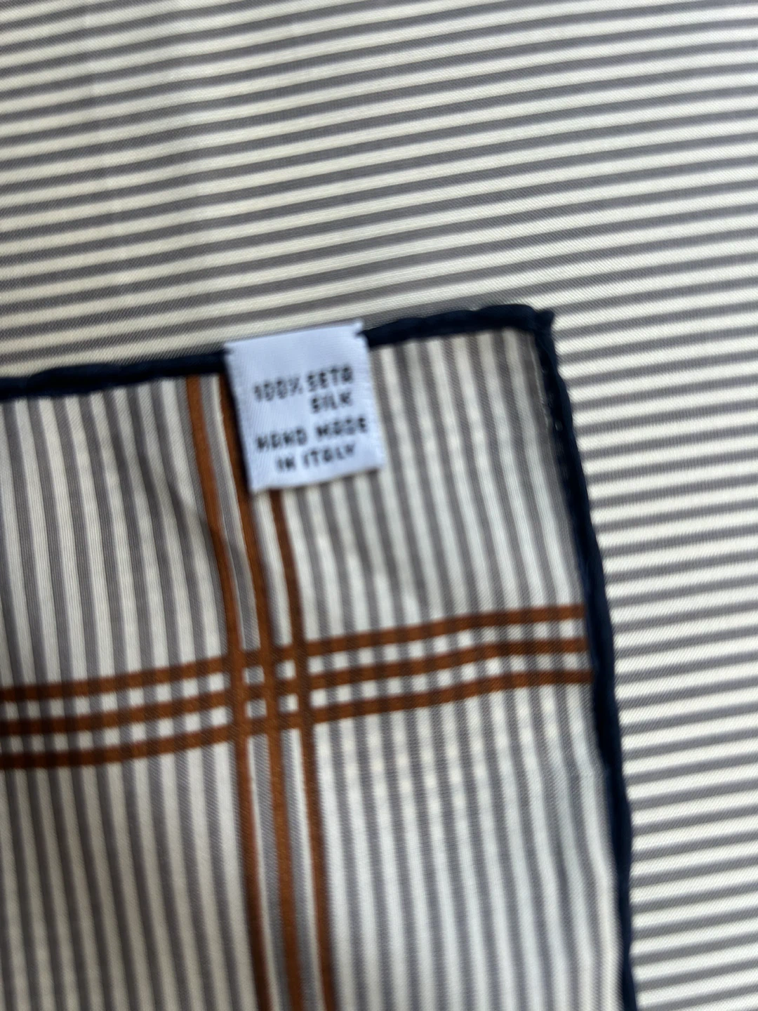 100% Silk Handkerchief Scarf Made in Italy - photo 4