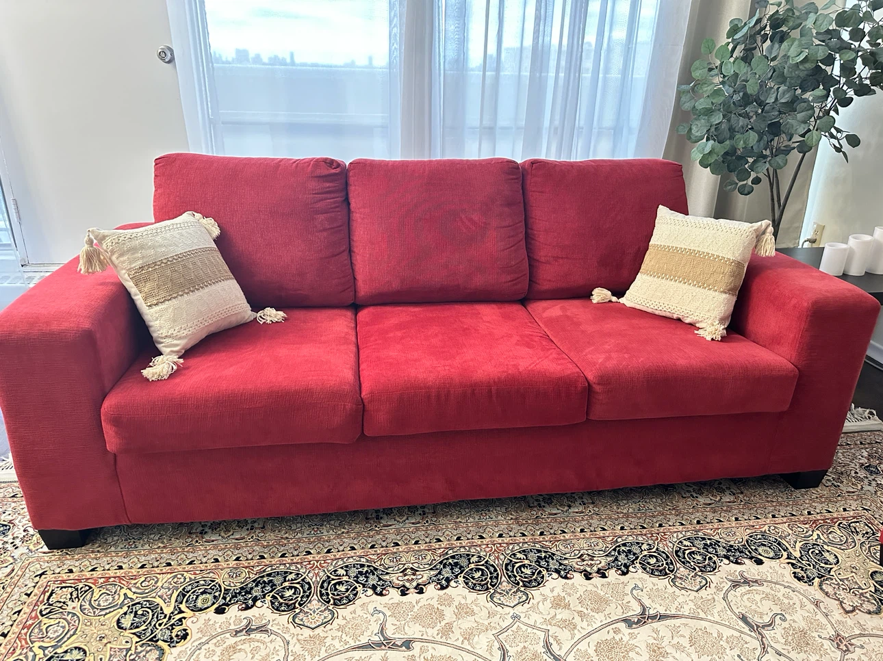 Red Leon’s Sofa