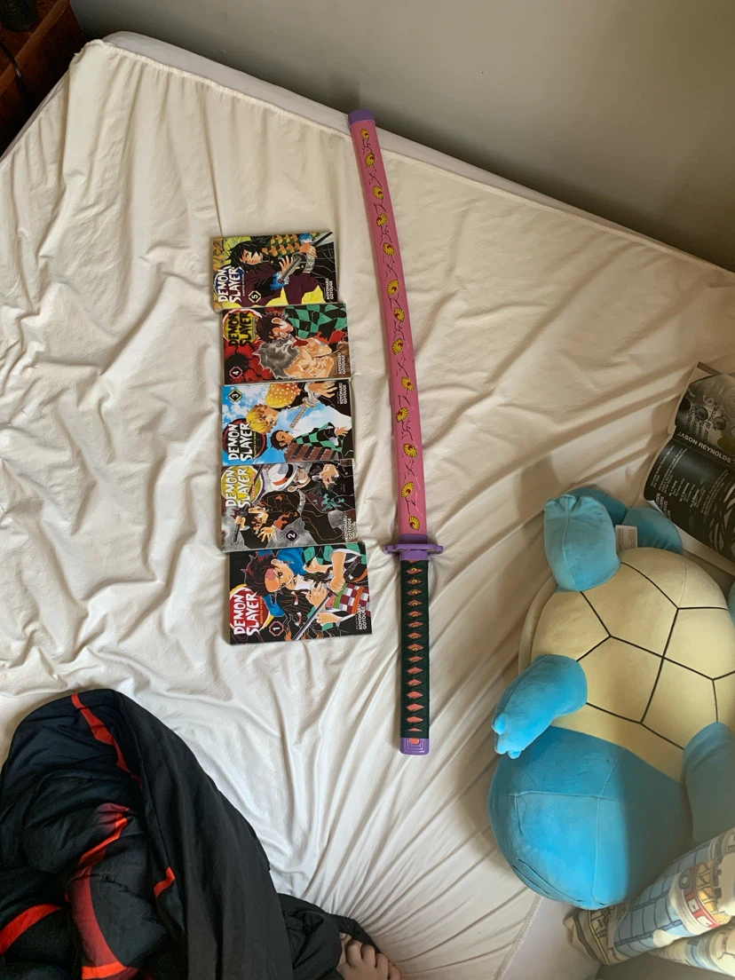 Demon slayer manga 1-5 including  kokoshubu upper 1 demon sword