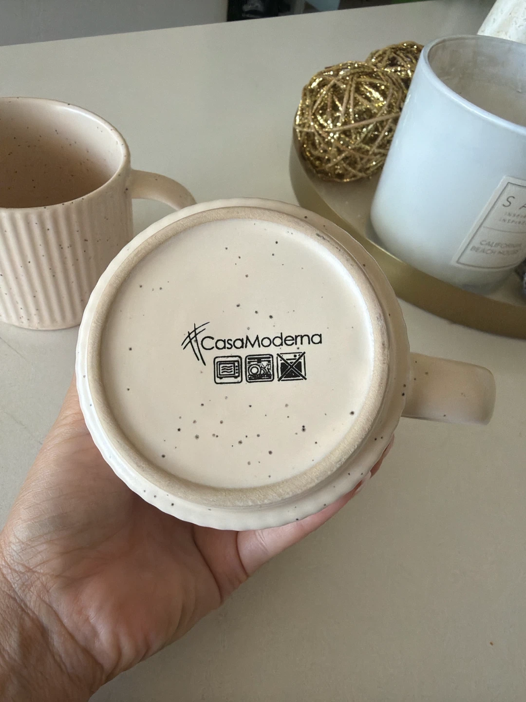 Casa Moderna Set of 2 Ribbed Mugs - photo 3