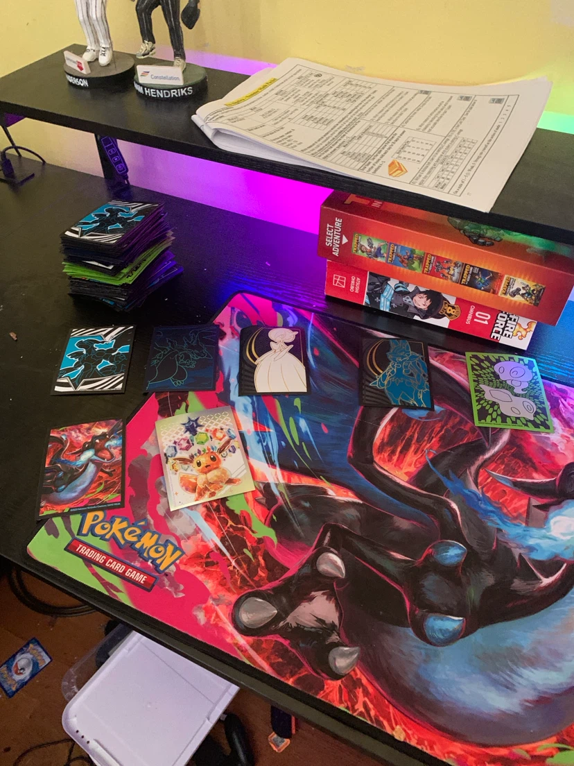 Variety of 7 different pokemon sleeves 100+ sleeves