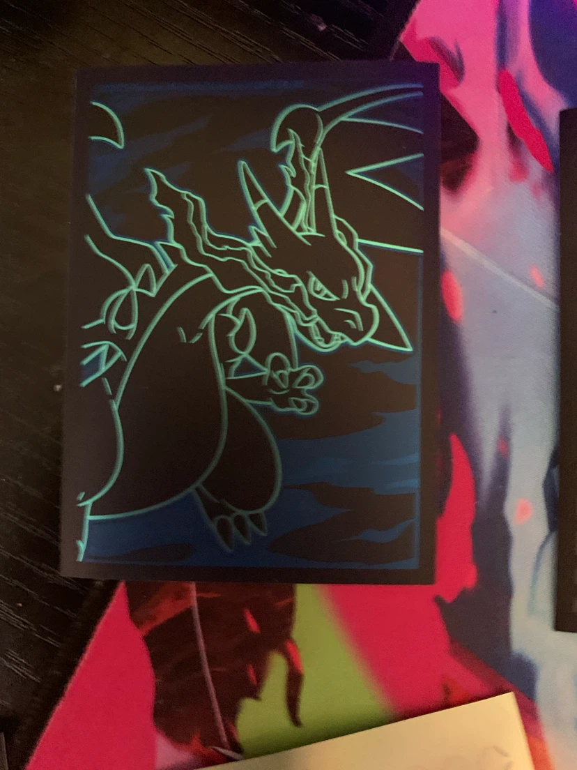 Variety of 7 different pokemon sleeves 100+ sleeves - photo 4
