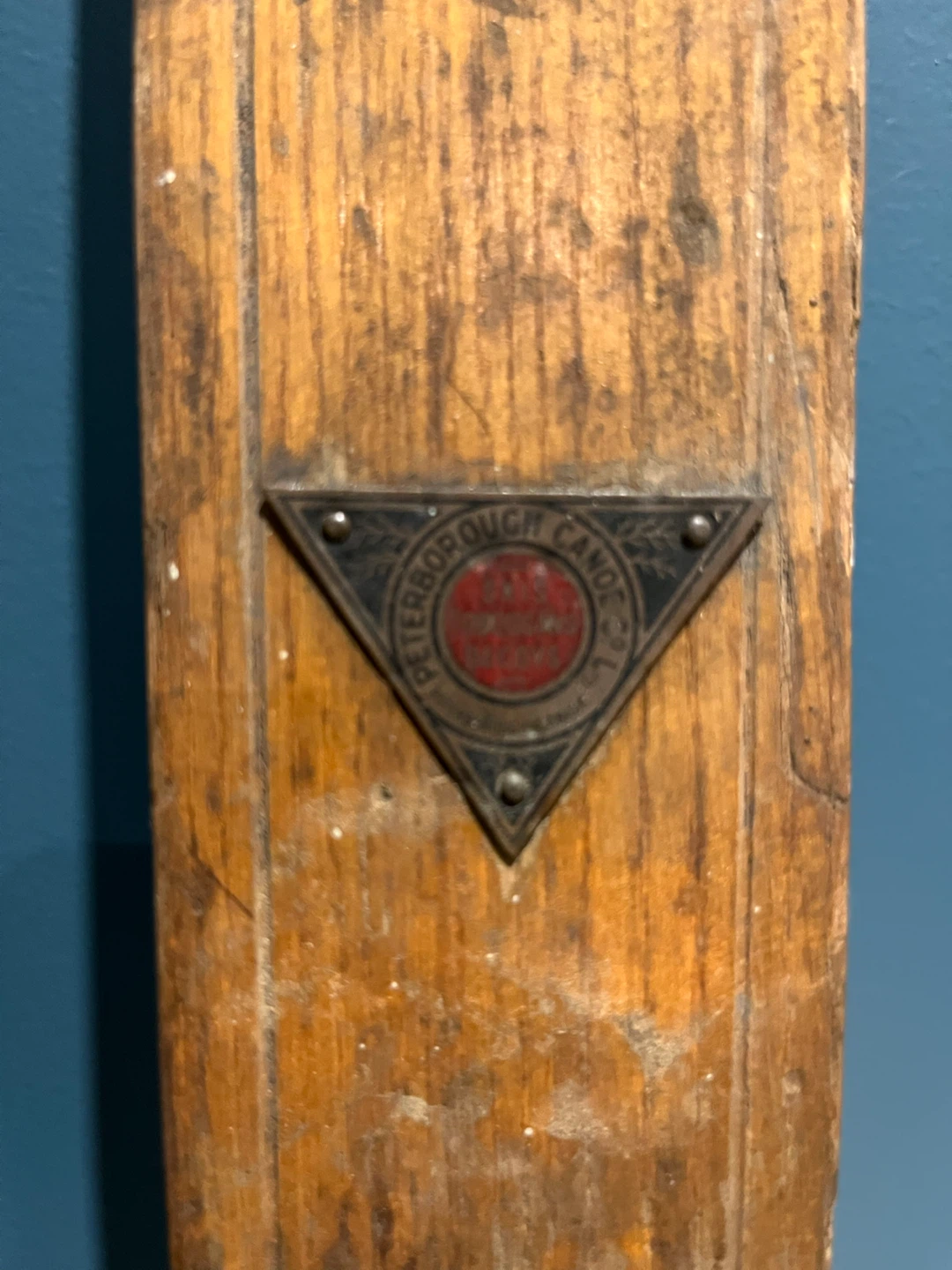 Vintage wooden skis Peterborough Canoe Company 1930’s - photo 2