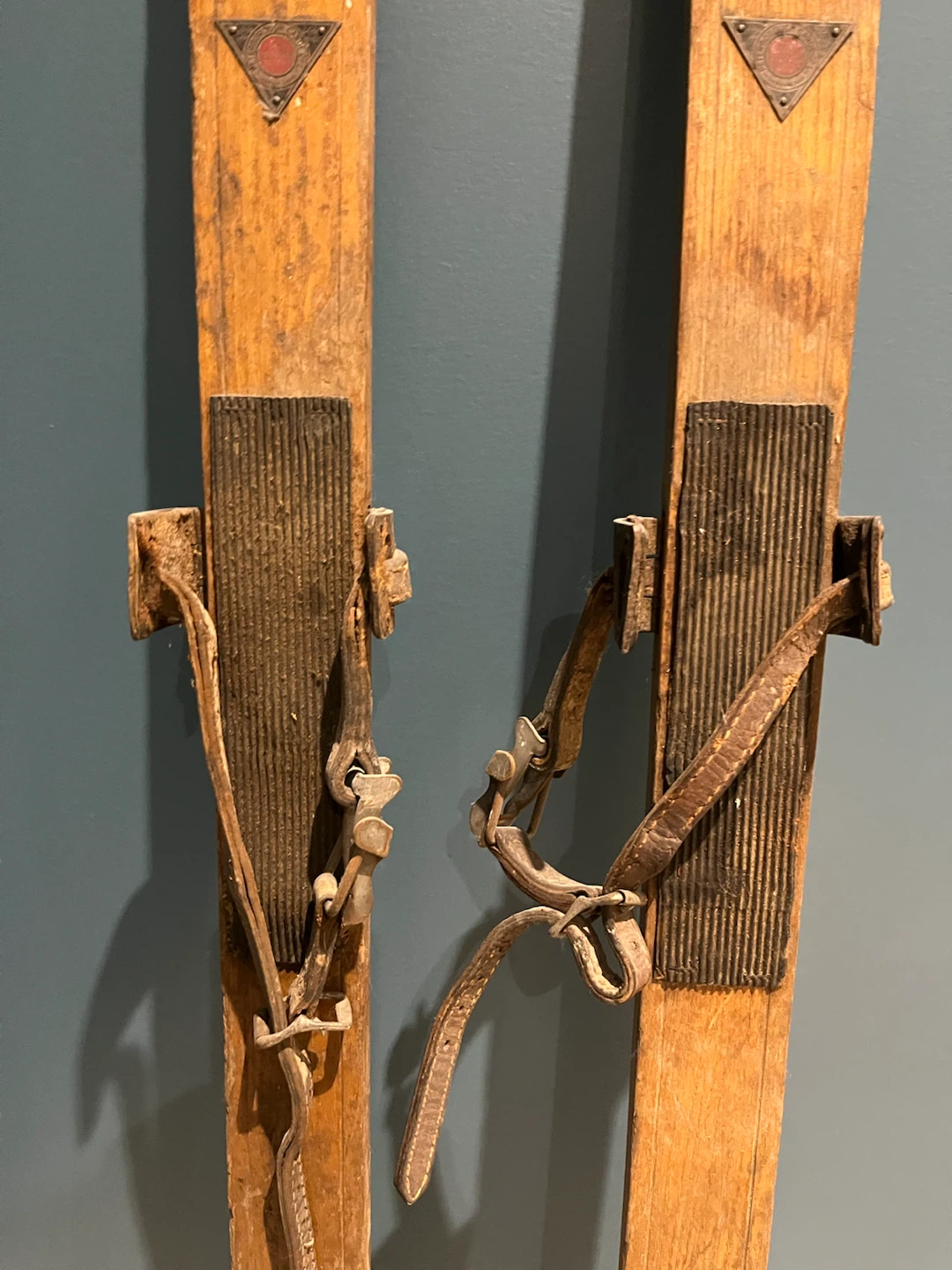 Vintage wooden skis Peterborough Canoe Company 1930’s - photo 3