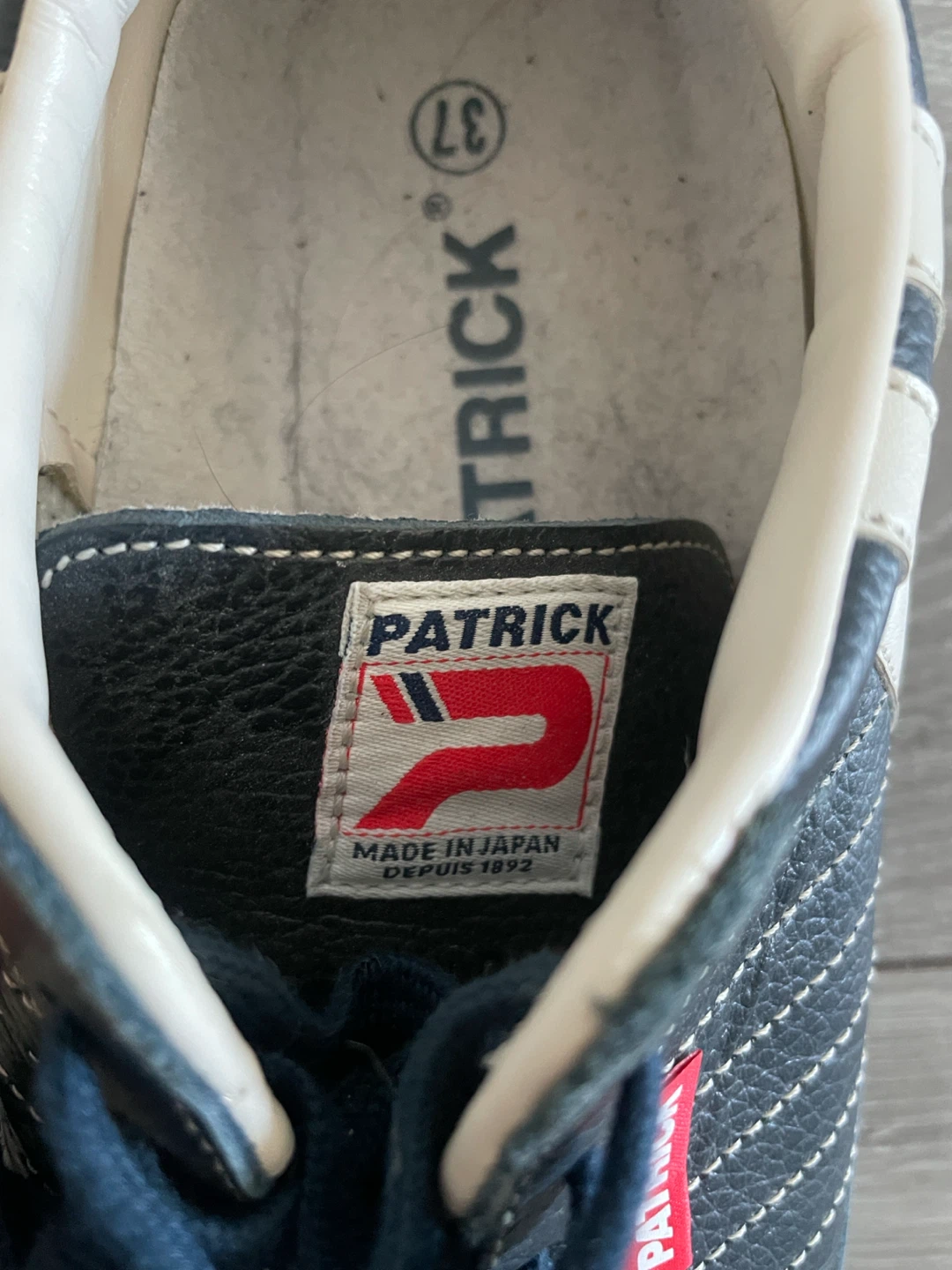Patrick Authentic Leather Made in Japan Women's Sneakers Sz 37 - photo 2